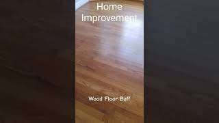 Wood floor clean and buff in home for sale Raleigh NC  BEB Flooring amp Cleaning [upl. by Ojiram]