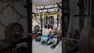 Front Squats vs Zercher Squats Which is Better For YOU 🤔 [upl. by Navonoj]