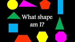 Shape RiddlesQuizWhat shape am IMathematicsKids Educational videoLearning is fun [upl. by Nnylodnewg]