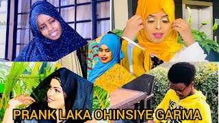 Prank Qaali ladan shacni Bbe Shumey Bbe iyo Sacdiyo Siman oo Garma ka ohisiiyay by qabyo films [upl. by Razaele368]