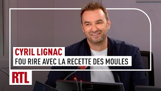 La recette des moules de Cyril Lignac fou rire avec Laurent Gerra [upl. by Leikeze]