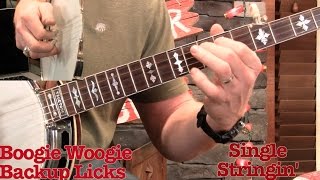 Boogie Woogie Banjo Backup Lesson–1st Edition [upl. by Inat]