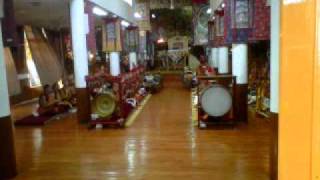 Tibetan monks chanting in DharamsalaMcLeod Ganj [upl. by Lenci532]