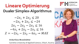 Dualer SimplexAlgorithmus  anschaulich erklärt [upl. by Schulman199]