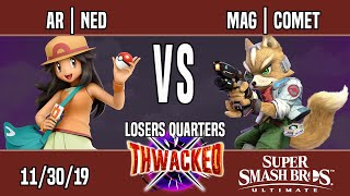 Thwacked  Losers Quarters  AR  NedPokemon Trainer Vs MAG  CometFox [upl. by Pani]