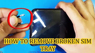 How To Removeing Vivo 17 Pro External Sim Tray Broken Inside Mobile [upl. by Atazroglam]