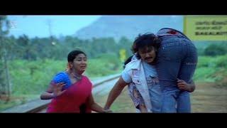 Radhika Pandith Buys Mutton Meals for Dhruva Sarja  Best Scene Of Bahaddur Kannada Movie [upl. by Eward955]