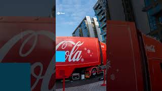 CocaCola Christmas truck tour returns for 2023 cocacola cocacolatrucktour christmas [upl. by Conlon836]