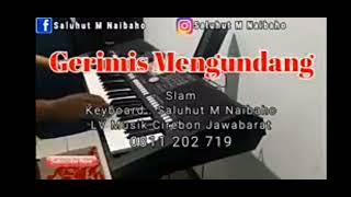 Karaoke lagu Gerimis mengundang [upl. by Maon]