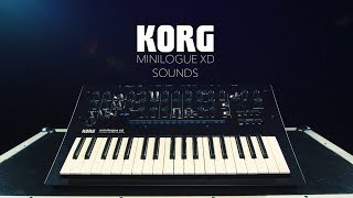 Korg Minilogue XD sounds demo  Gear4music [upl. by Yssac280]