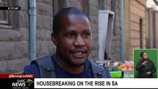 Housebreaking on the rise in SA [upl. by Hanah672]