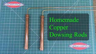 Homemade Copper Dowsing Rods [upl. by Aitetel263]