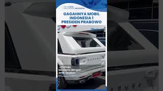 Penampakan Gagahnya Mobil Jep Indonesia 1 Presiden Prabowo Bernama Maung Garuda Buatan Pindad [upl. by Eerahs]