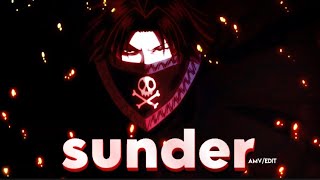 AMVEdit  shadowraze  sunder 🕷 [upl. by Rodi]