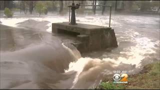 Rahway River Floods NJ Neighborhoods [upl. by Kcim]