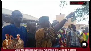 DJELY MOUSSA KOUYATE AU FUNÉRAILLE DE DAOUDA YATTARA 2024 [upl. by Garold]