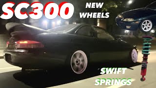 WHEELS FINALLY ON SC300 [upl. by Aniaz]