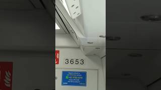 C151B 653654 has a message to the C651 and C751B trains [upl. by Durkin]