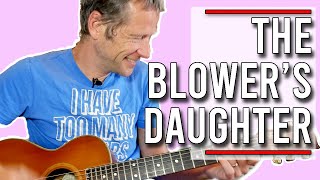 The Blowers Daughter Guitar Lesson  Damien Rice [upl. by Rabjohn]