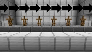 Minecraft How to make a conveyor belt [upl. by Dewhurst]