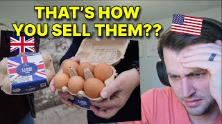 American reacts to Why US Produced Eggs Are Banned Across Europe amp UK [upl. by Barsky]