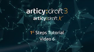 articydraft 3  X  First Steps Tutorial  Lesson 6 Writing first interactive dialogue [upl. by Draner]