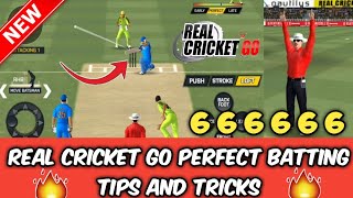 Real Cricket 24 Batting Tips  Real Cricket 24 Perfect Batting Timing Trick  How to Hit Six in RC24 [upl. by Wallie]