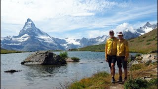 5SeenWeg Wanderweg der Superlative in der Zermatter Bergwelt mit Aussicht auf das Matterhorn [upl. by Salsbury]