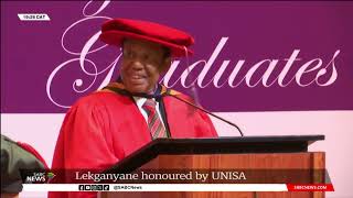 UNISA honours Bishop Dr Engenas Lekganyane [upl. by Amatruda800]