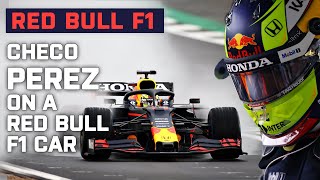 Formula 1  Checo Perez Drives The RB15 F1 Car For First Time  What a sound  Crash F1 [upl. by Petta]