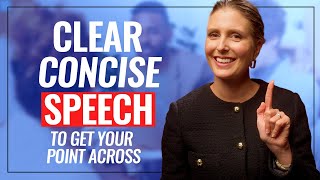 How I Learned to Speak With More CLARITY  7 Tips for Clear Concise Speech [upl. by Dnaletak570]