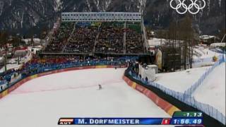 Dorfmeister  Alpine Skiing  Womens Downhill  Turin 2006 Olympic Games [upl. by Towers854]