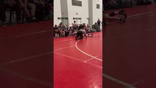 Matthew Sheehan from Olmsted Falls toss amp pin at National Middle School Duals [upl. by Amaral275]