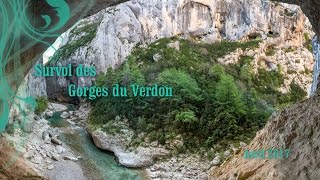 Survol des Gorges du Verdon [upl. by Anyal]