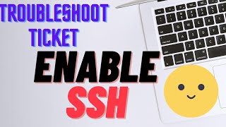 Network Troubleshooting Ticket  Enable SSH Disable Telnet [upl. by Annez811]