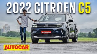 2022 Citroen C5 Aircross review  French Connection  First Drive  Autocar India [upl. by Libbey230]