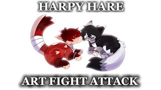 Harpy hare mini AMV  art fight attack [upl. by Annohsak]