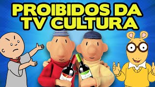 DESENHOS PROIBIDOS QUE FORAM EXIBIDOS NA CULTURA [upl. by Kellby]