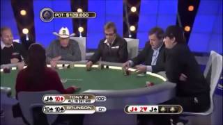 Confusing Doyle Phil Hellmuth vs Tony G vs Doyle Brunson [upl. by Neevan]