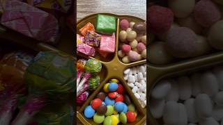 Candy Platter 🍬 asmr openingsweetssounds asmrfood satisfying candysounds sweetsounds sweet [upl. by Ri974]