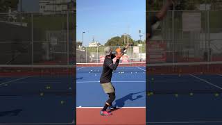 tennis training with ATP stars 🎾 Marcos Giron and Karue Sell toptennistraining tennispassion [upl. by Anned65]