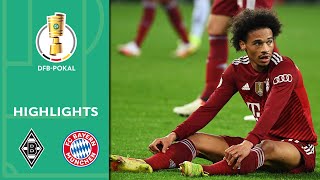 Gladbach shocks Bayern  Mönchengladbach vs Bayern München 50  Highlights  DFBPokal 2 Round [upl. by Enalb]