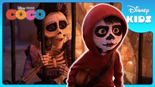 👻 Spirit Creatures Guide Miguel’s Journey  Coco  Disney Kids [upl. by Atiuqan]