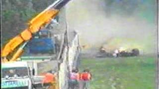 Nelson Piquet crash 1987 Imola [upl. by Eillod]