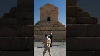 Walking Around the Tomb of Cyrus the Great at Pasargadae [upl. by Middendorf]