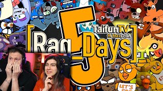 RagDays REANIMATED  РЕГ ДЕЙС 5 ФНАФ анимация  РЕАКЦИЯ на Taifun TV [upl. by Worra]