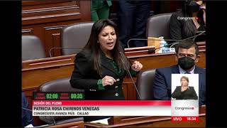 Congresista Patricia Chirinos quotEl angelito de Maraviquot  quotVáyase a su casaquot [upl. by Lehplar]