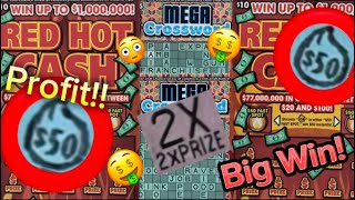 WOW Red Hot Cash Mega Crossword Profit [upl. by Mills]