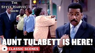 Aunt Tulabett is Here  The Steve Harvey Show [upl. by Innavoij500]