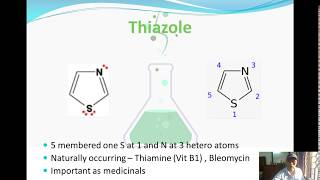 Heterocyclic Compounds  Thiazole [upl. by Yule998]